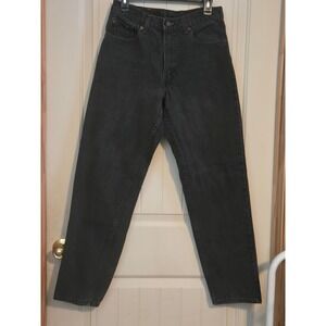 Vintage 90s Levi's 550 Relaxed Fit Tapered Leg Jeans - Black - 32x32